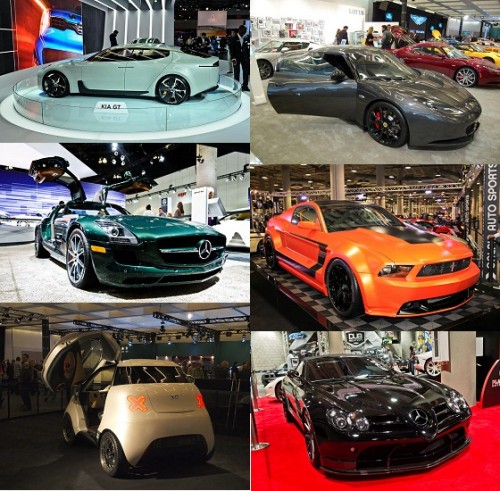 عکس های بسیار زیبا از نمایـشگاه خـودرو ۲۰۱۱ در لـس آنـجلس