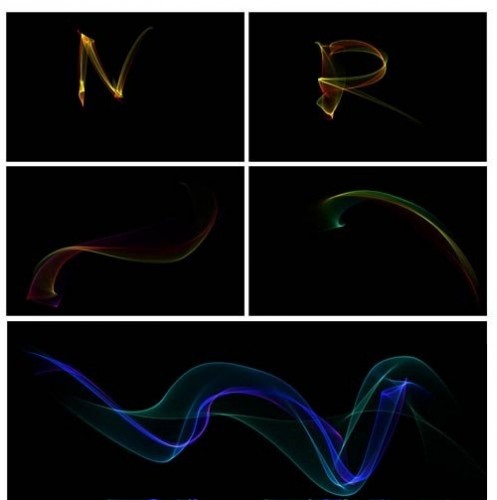 دانلود تکسچر نور و گرادینت ظریف برای فتوشاپ Light textures - smoother gradients