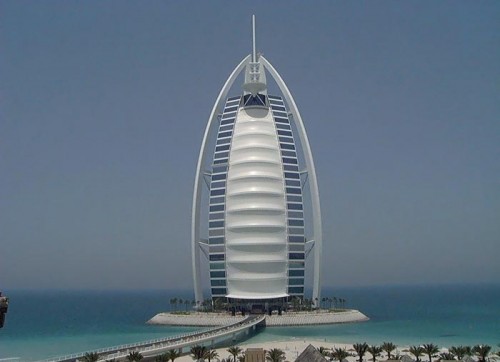 تصاویری از برج العرب در دبی