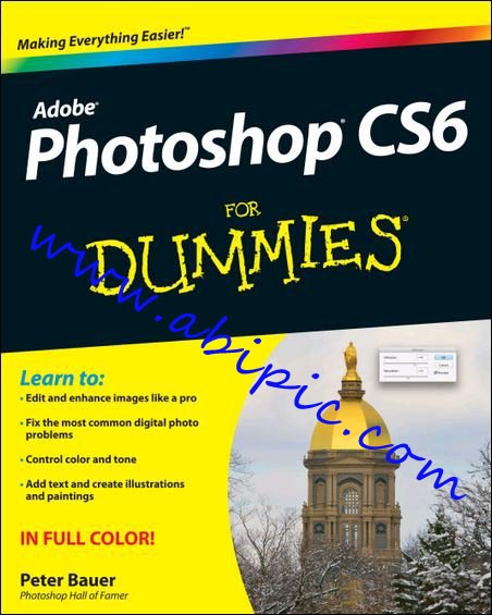 دانلود کتاب آموزش فتوشاپ CS6 برای تازه کارها Photoshop CS6 For Dummies