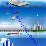 دانلود طرح پوستر لایه باز با موضوع محرم