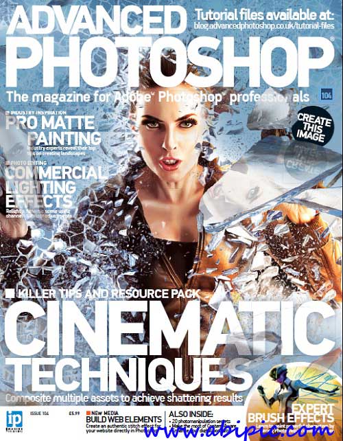 دانلود مجله آموزشی Advanced Photoshop - 104 – 2012