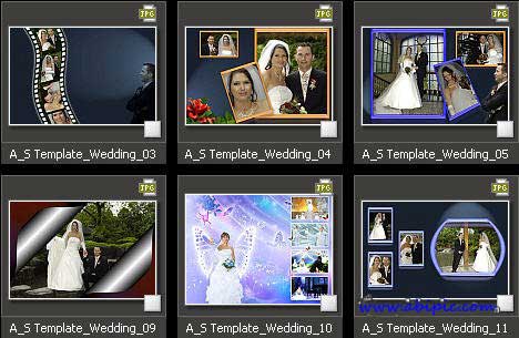 دانلود آلبوم دیجیتال عروس و داماد  Photo Album Templates – Wedding