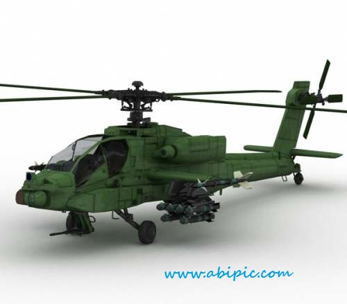 دانلود مدل 3 بعدی هلیکوپتر جنگی Military Assault Helicopter