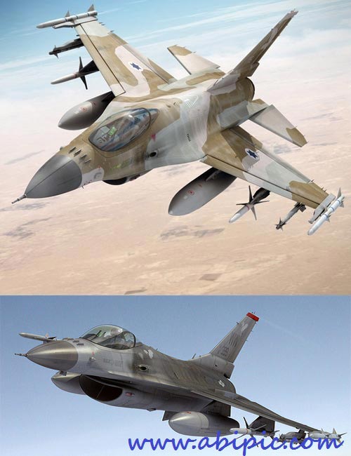 دانلود مدل سه بعدی هواپیمای جنگی F16