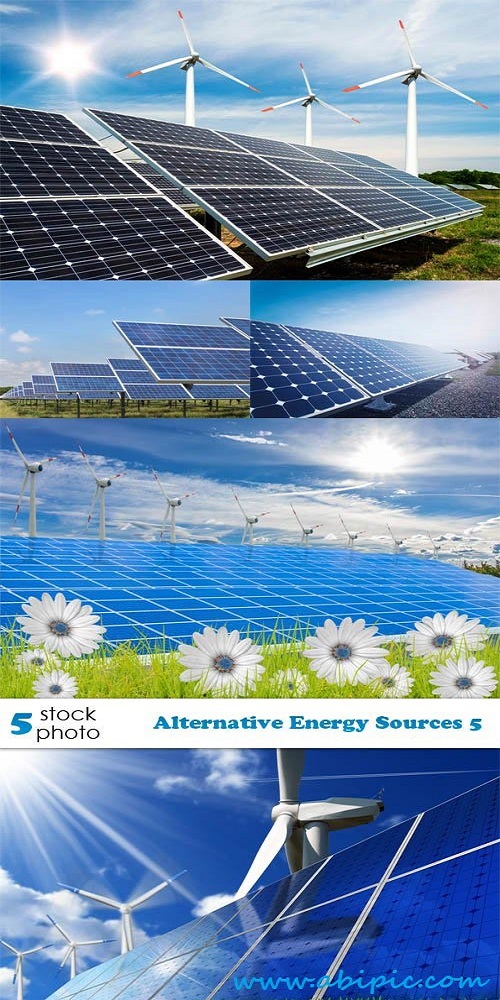 دانلود تصاویر استوک صفحه های خورشیدی Alternative Energy Sources