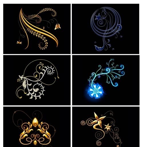 دانلود تصاویر وکتور پس زمینه انتزائی Abstract backgrounds