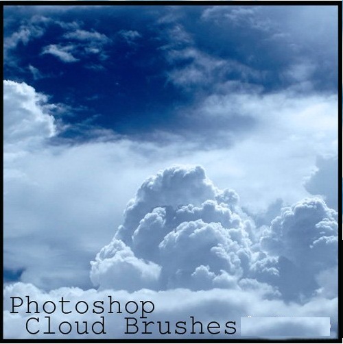 دانلود براش ابر فتوشاپ Photoshop Clouds Brushes