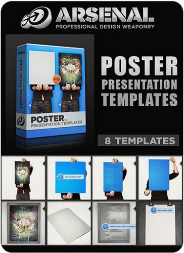 دانلود 10 طرح لایه باز پوستر فتوشاپ Poster Presentation PSD Photoshop