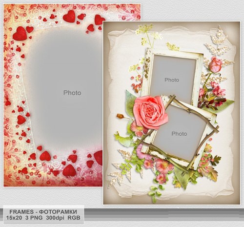 دانلود فریم ها و قاب های بسیار زیبا Decorative Frames