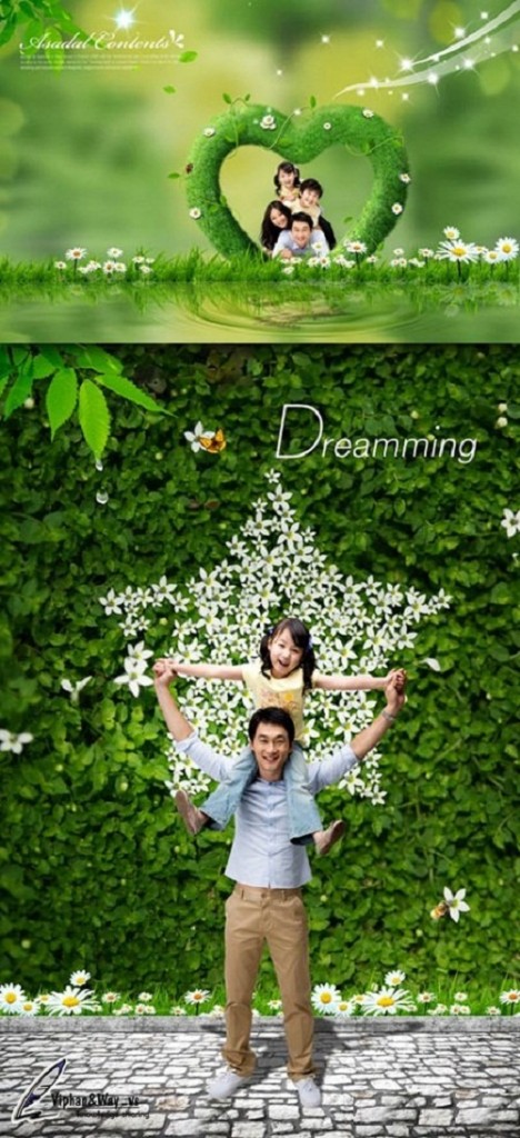 دانلود پروژه و طرح لایه باز آماده فتوشاپ با نام آرزوهای ما Sources PSD - Our Dream