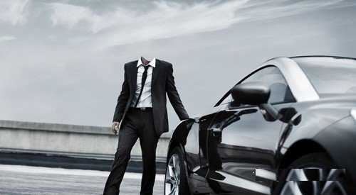 دانلود تمپلت و قالب آماده عکس آقایان با ماشین Template for Photoshop - AUDI