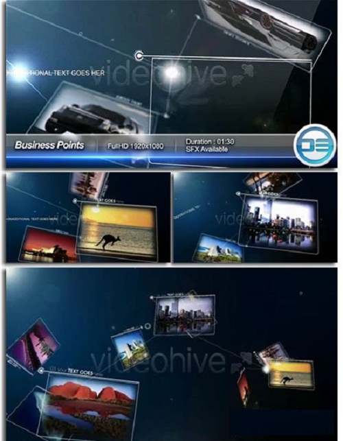 دانلود پروژه افتر افکت تجاری Videohive - Business Points - Project for After Effects