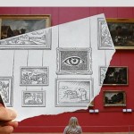 تصاویر هنرنمایی زیبا از تلفیق نقاشی و عکس