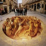 تصاویری از طـراحی های ديدني و سـه بـعدی خیـابانی