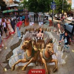 تصاویری از طـراحی های ديدني و سـه بـعدی خیـابانی