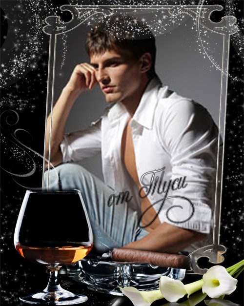 دانلود قاب عکس زیبا برای آقایان Frame for men