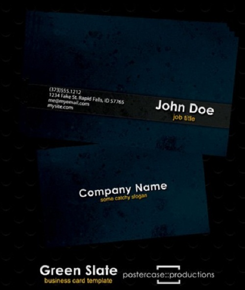 دانلود کارت ویزیت لایه باز مناسب برای تمامی شغل ها Business Card PSD