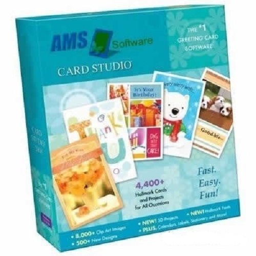 دانلود نسخه قابل حمل نرم افزار ساخت انواع کارت ها AMS Greeting Card Studio 5.43 + Portable