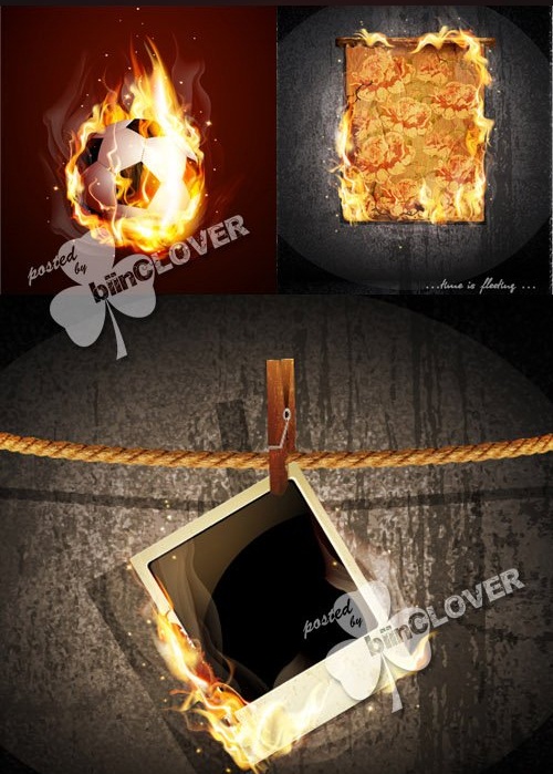 دانلود 4 تصویر وکتور پس زمینه با طرح سوزان