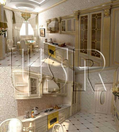 دانلود مدل 3 بعدی آشپزخانه برای تری ذی مکس