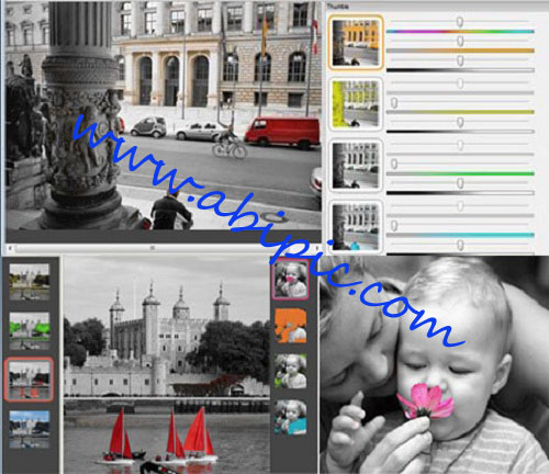 دانلود پلاگین فتوشاپ حفظ رنگ انتخابی Tintii Foto 2.6.0 Filtro