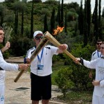 تصاویری از روشن شدن مشعل المپیک 2012 لندن در یونان