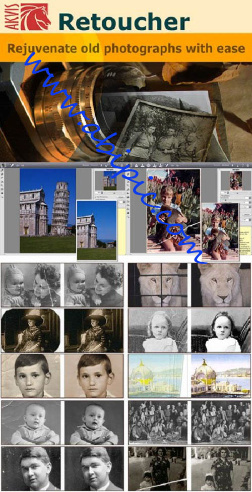 دانلود نرم افزار ترمیم اتوماتیک عکس AKVIS Retoucher 5.5.869.8634