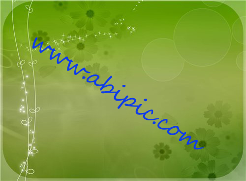 دانلود الگو و پترن های لایه باز فتوشاپ PSD Green Flowers Pattern