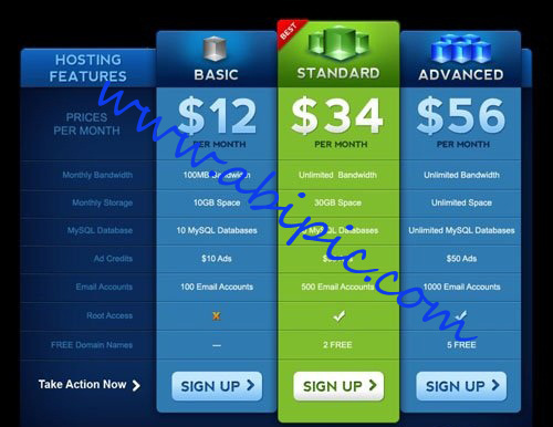 دانلود طرح لایه باز PSD جدول قیمت وفروش با گرافیک زیبا