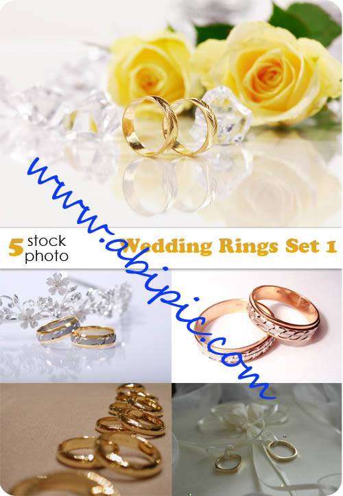 دانلود تصاویر استوک حلقه ازدواج Stock Photos Wedding Rings