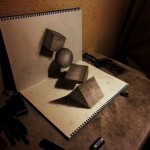تصاویری از نقاشی های به ظاهر سه بعدی بسیار زیبا