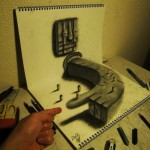 تصاویری از نقاشی های به ظاهر سه بعدی بسیار زیبا