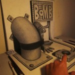 تصاویری از نقاشی های به ظاهر سه بعدی بسیار زیبا