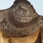 تصاویری بسیار زیبا از طراحی خلاقانه روی بدن شتر