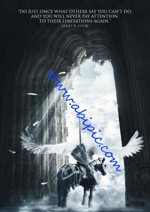 دانلود طرح لایه باز فانتزی حماسی Epic Fantasy Scene PSD