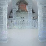 تصاویری بسیار زیبا از هتل ساخته شده از یخ در کانادا