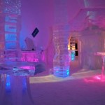 تصاویری بسیار زیبا از هتل ساخته شده از یخ در کانادا