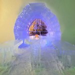 تصاویری بسیار زیبا از هتل ساخته شده از یخ در کانادا