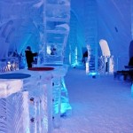 تصاویری بسیار زیبا از هتل ساخته شده از یخ در کانادا
