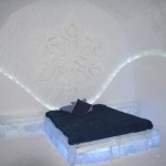 تصاویری بسیار زیبا از هتل ساخته شده از یخ در کانادا