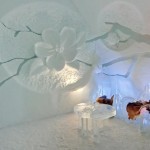 تصاویری بسیار زیبا از هتل ساخته شده از یخ در کانادا