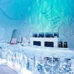 تصاویری بسیار زیبا از هتل ساخته شده از یخ در کانادا