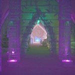 تصاویری بسیار زیبا از هتل ساخته شده از یخ در کانادا