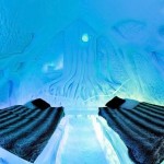 تصاویری بسیار زیبا از هتل ساخته شده از یخ در کانادا