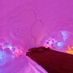 تصاویری بسیار زیبا از هتل ساخته شده از یخ در کانادا