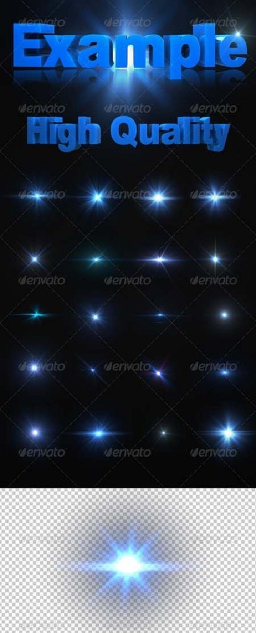 دانلود 20 لنز نورانی با کیفیت بالا برای طراحی HD Optical Lens Flares