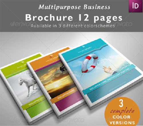 دانلود طرح آماده بروشور ایندیزاین شماره 9