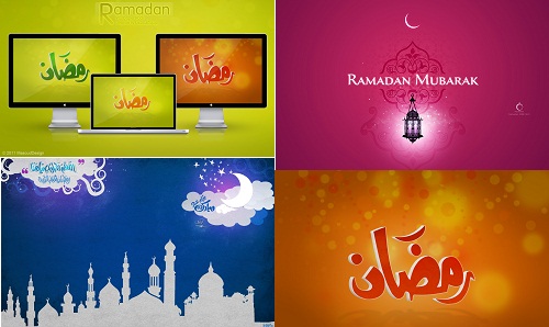 دانلود والپیپر و تصاویر گرافیکی ماه رمضان