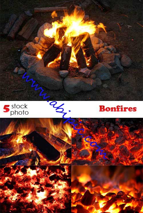 دانلود تصاویر استوک از آتش و زغال Photos - Bonfires
